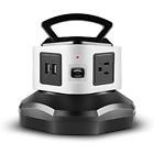 Powstrp3ot2u Tnp Products Power Strip Usb Surge Protector Ac 815656028694