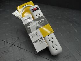 Pb801118 Prime Wire Power Strip 6-outlets 1.5ft Cord