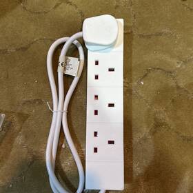 Pl09180 Pro Elec - 13 Amp 4 Gang 1m Trailing Lead