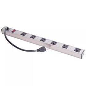 Proht 313036346326 6-outlet Aluminum Power Strip With 3 Ft. Cord