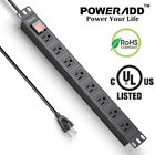 Ps-9035ur Poweradd New Outlet Pdu Aluminum Alloy Surge Protector 610877827893