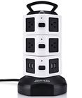 Pst9677 Electric Supplies Power Strips Tower Charger Station Outlet Plugs Cord