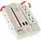 Pswts6uwh Rca Surge Protector 2 Usb Ports 6 Outlets 044476118074