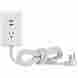 Pwa2usb6 Rca Power Strip 2 Usb Ports 1 Ac Outlet 5 Cord 044476118043