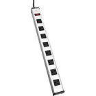 Pws2308-1n Horizontal Industrial Metal Power Strip 662919094442
