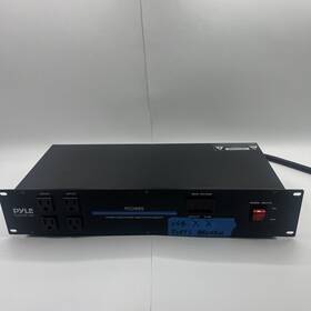 3600 Pyle 726084567368 Pdu Power Strip Surge Protector - Watt 15 Amp 18 Outlet Read Description