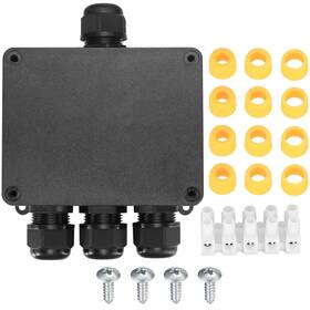 4562-412 Qiwuhai Electrical Junction Box Waterproof Ip68 4-way External Cable C