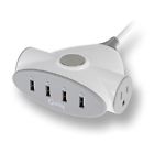 Qu1091  Quirky Magnecharge Magnetic Desktop Charging Station Usb Ports 841856111010