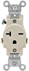 R56-05821-0ts Leviton Light Almond Amp Single Outlet Receptacle 078477466865
