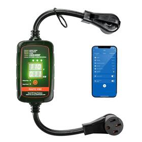 P2s-bt-50a-fba2 Rauto Vibe P2 Bluetooth Smart Rv Surge Protector 50amp Epo Kwh Meter App Control Vol