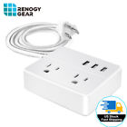 Re-ps4-01 Renogy Gear Outlet Usb Port Smart Power Strip 816360026655