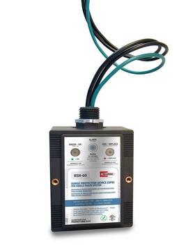 Rsh-60 Rectorseal 96416 Surge Protector Black Solid 7.87 X 3.75 3.78 Inches