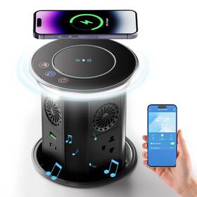 Redcomets 744173772080 Pop Up Outlet For Countertop With Mobile App Remote Control Wit