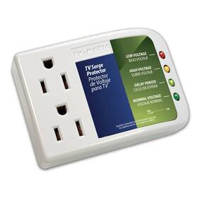 Refrigmatic 700512255119 Electronic Voltage And Surge Protector For Smart Tv Game Consoles Entertai