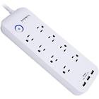Rhsp17005 Outlet Power Strip Surge Protector With Ismart Usb 840951127148