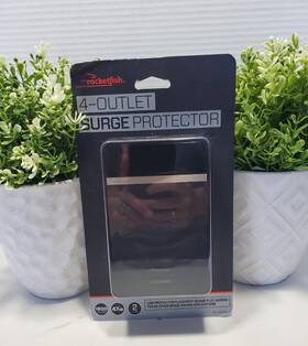 Rocketfish 20h07b Premium 4 - Outlet/2 Usb Surge Protector Free Shipping