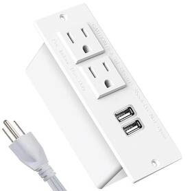Roozmausy 746433805804 Furniture Recessed Power Strip Outlets Desk Outlet With Usb Authoritati