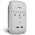 Sa03usbwall-1n Wall Surge With Usb Ports 662919098808