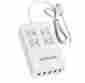 Se56yter Qicent 4 Outlet Power Strips Surge Protector W Usb Ports 1700 Joule White Home 024099007719