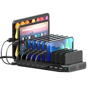 Cw2003000us Shenzhen Cenwell Technology Co. Ltd 10-port Multi Charging Station 60w Usb Tablet For Multiple