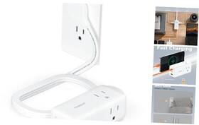 500193 Shenzhen Hongxi Technology Co. Ltd. Usb Charging Station Pd 30w Flat Plug Blocks With 3 Ac Ouelets