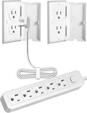 El-0016 Shenzhen Shiyi Electronic Technology Co. Ltd. Outlet Cover Extension Cord 3 Feet Ultra-thin Concealer With Flat Plug P El-0016 Shenzhen Shiyi Electronic Technology Co. Ltd. Outlet Cover Extension Cord 3 Feet Ultra-thin Concealer With Flat Plug P