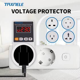 Shopsmart Hub 744759632715 Automatic Voltage Protector Socket Ac 220v Adjustable 16a Power Surge