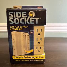 2211-0191 Side Socket B2-vt-25/2211-0191 6 Outlet Swivel Power Strip Surge Protector Slim Space-saver Ss2