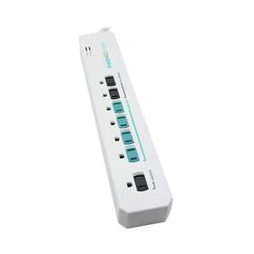 Simply Conserve 705353281600 3 Ft. 7-outlet Energy-saving Advanced Surge Protector