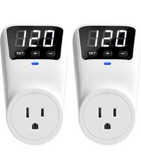 Skeypeng Wdbx12338 Voltage Protector 2 Pack 1800w 120v Surge White New