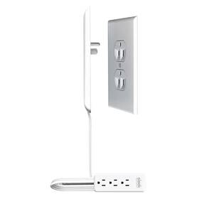 Sleek Socket 313031073012 Inverted Ultra-thin Outlet Concealer And Cord Kits Two 3 Ft