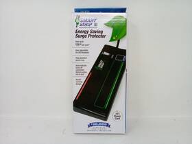 Smart Strip 855883000513 Energy Saving Surge Protector 4ft Power Cord Black