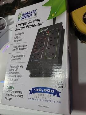 Kcg-7mvr Smart Strip Energy Saving Surge Protector With Autoswitching Technology