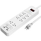 Smc807w Power Strips Outlets Surge Protector With Usb Ports 4897024230188