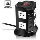 Smol4u8mb0907 Upgraded Power Strips Professional Joule Surge Protector By 6921712085410