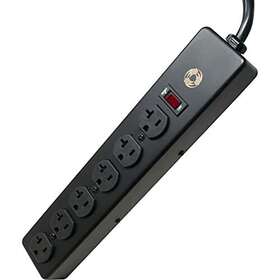 Southwire 078693051203 5120 20 Amp Rated 6 Outlet All Metal Power Strip With Nema 5-20 P&r Southwire 078693051203 5120 20 Amp Rated 6 Outlet All Metal Power Strip With Nema 5-20 P&r