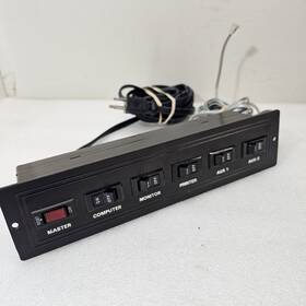 Pch522 Specialty Lighting Power Strip Master Switch Surge Protected 6 Outlet 13a