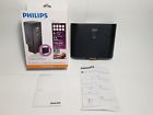 Spp044b Philips Home Theater Surge Protector Black Hidden Outlets