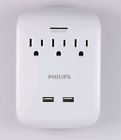 Spp6233wb-37 Philips Surge Protector Tap With Usb Charging 889446009552