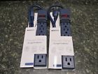 Sps-c28-dnm Vivitar New Pack Surge Protector Power Strip Plug Joule Blue