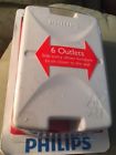 Sps2601wa-17 Philips 6 Outlet Wall