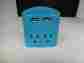 Srg-20-2usbo1 Aduro Surge Protector Mini W Dual Usb Ports Blue
