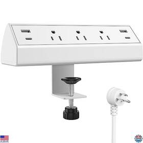 B0b62frrvz Stanley Desk Clamp Power Strip Usb C 40w Fast Charger 4 Ports 3 Outlets Etl