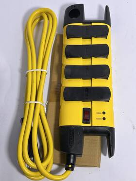 Stanley Sts280 Surgepro Contractor Grade Surge Protector 8 Outlet 10 Ft Nos