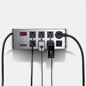 Startech.com 065030902199 8-outlet Industrial Power Strip 125v/15a Emi/rfi Isolation Mountable Pdu 1