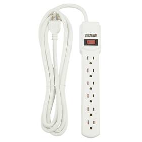 Strongway 5723700 6-outlet Power Strip 8ft.l 14/3-ga. 15 Amps Model# 201704002001