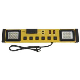 Strongway 5723890 6-outlet Power Bar 14/3 Ga. 15 Amps