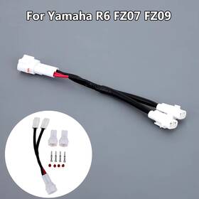 Yzf-r1 Supreme-goodsoutlet 445022110109 Power Outlet Splitter Plug Usb Charger For Yamaha Mt07 Mt09 R1m R6 Fz07 F