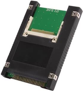 Sd-ada45006 Syba Dual Compact Flash Cf To 44 Pin Ide/pata 2.5 Inch Adapter Enclosure Black Sd-a