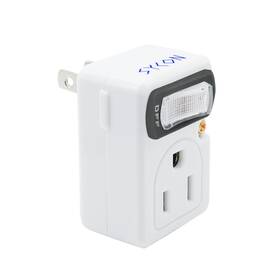 Sycon 767775434583 Adapter Outlet Extender With Night Light Wall Switch On Of